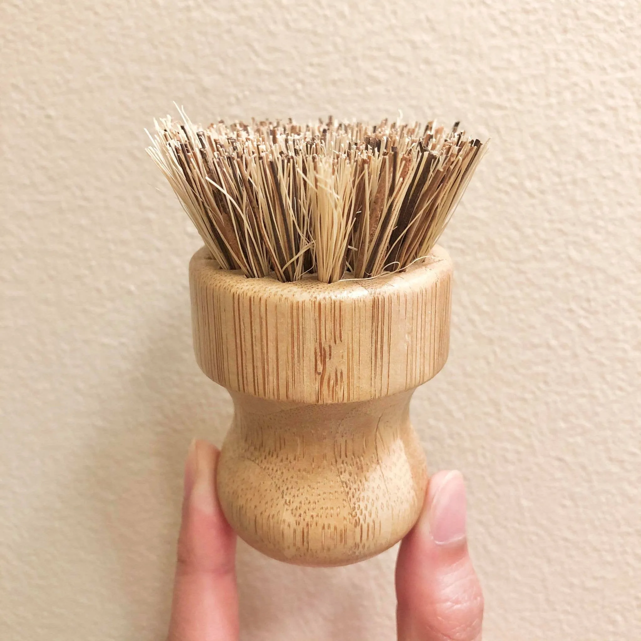 Bamboo Knob Scrubber: Mix Coconut