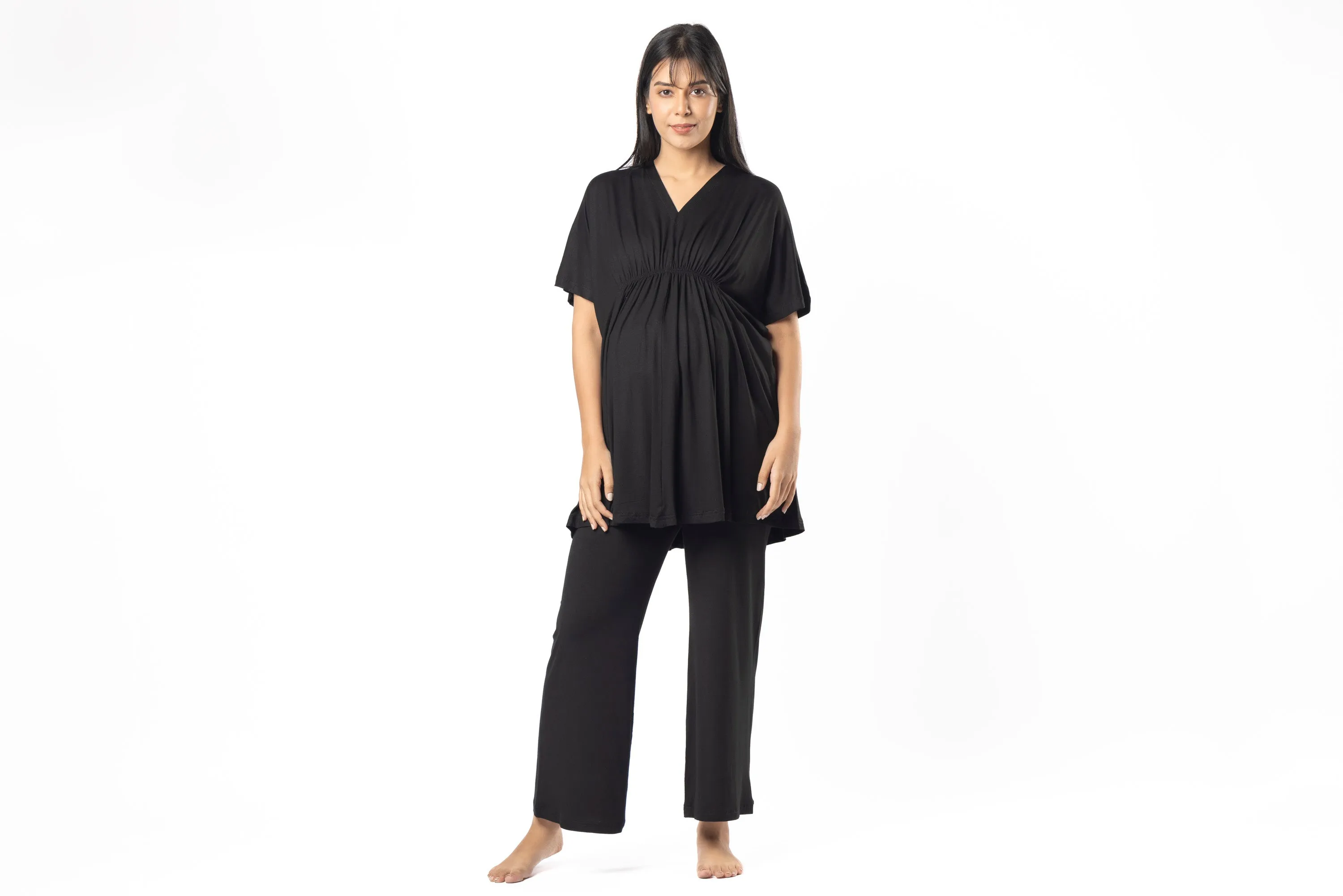 Black Kaftan Top