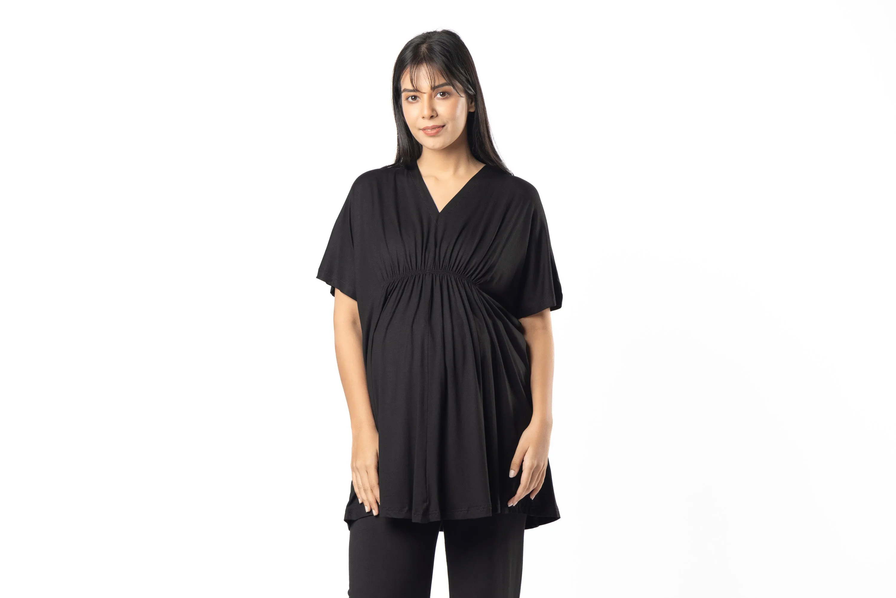 Black Kaftan Top