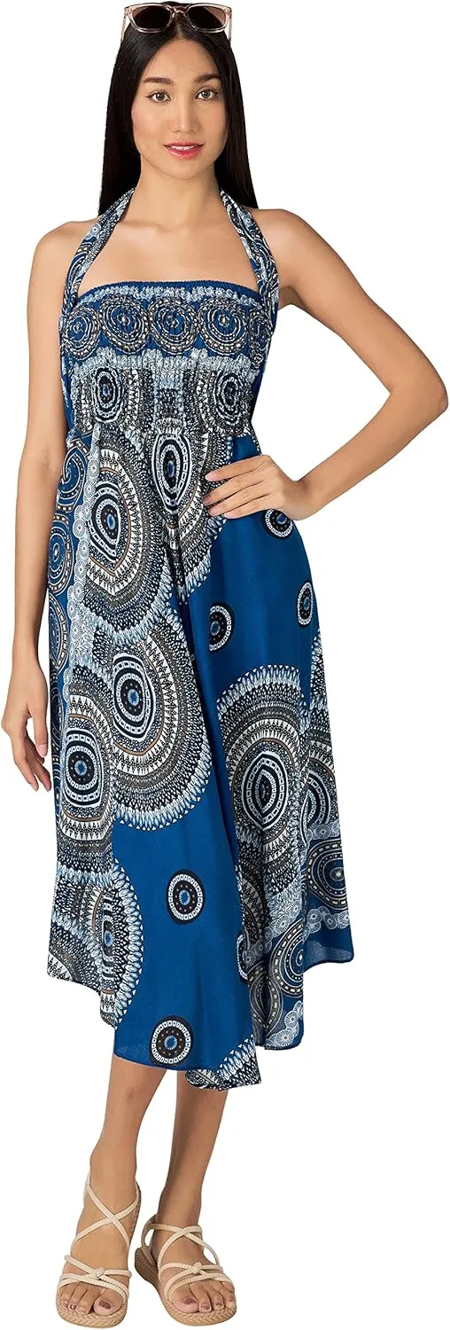 Joob Joob Long Boho Skirts for Women - Bohemian Hippie Maxi Summer Skirt