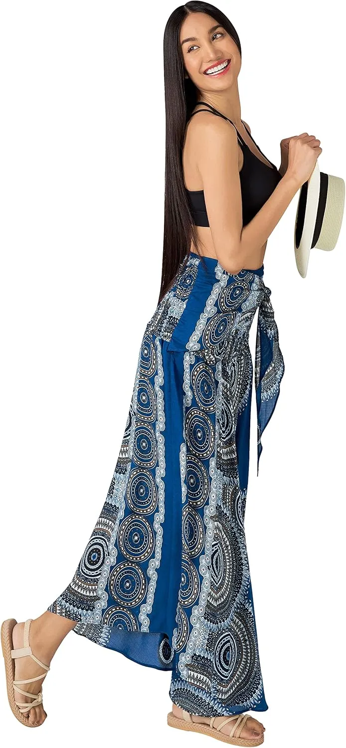 Joob Joob Long Boho Skirts for Women - Bohemian Hippie Maxi Summer Skirt
