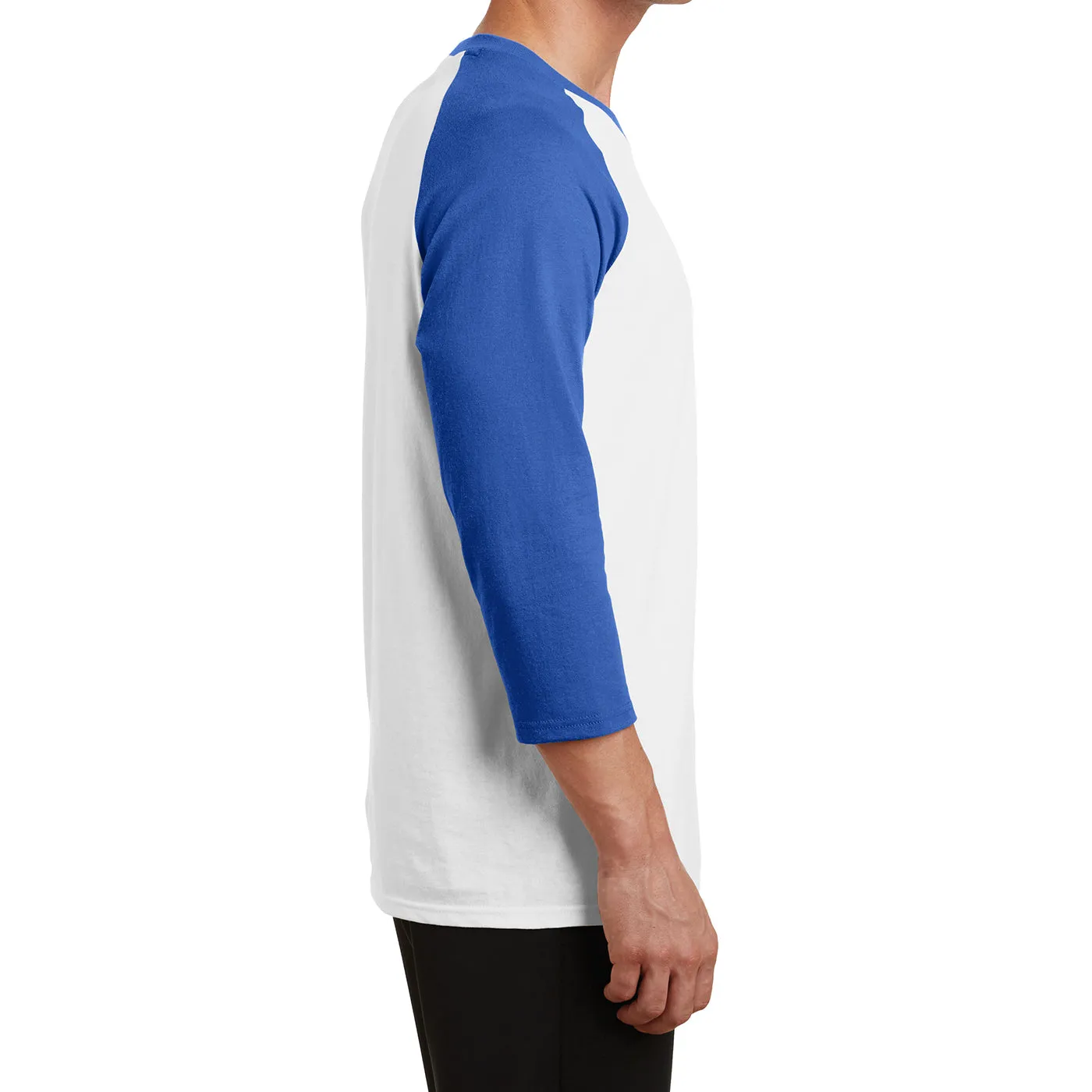 Men's Core Blend 3/4-Sleeve Raglan Tee