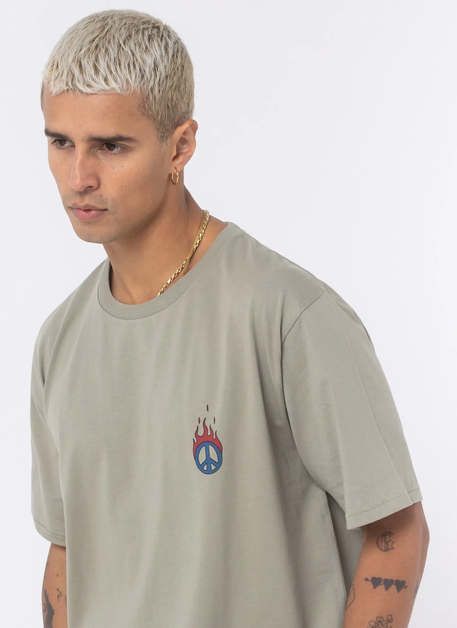 More Waves Tee Sage