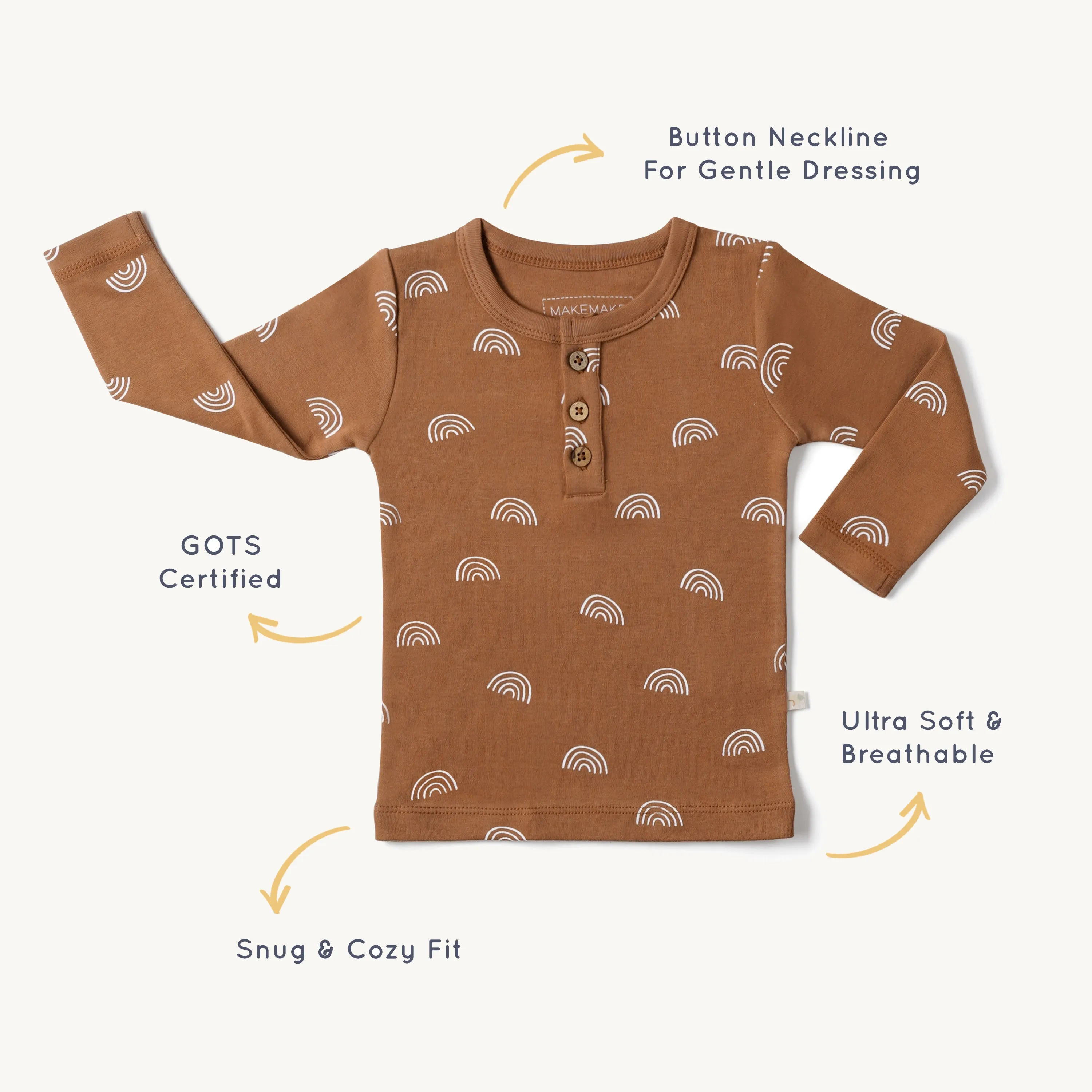 Organic Long Sleeve Tee  - Charleston