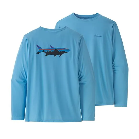 Patagonia Men's Cap Cool Daily Fish Graphic Shirt