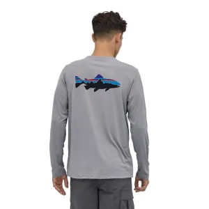 Patagonia Men's Cap Cool Daily Fish Graphic Shirt