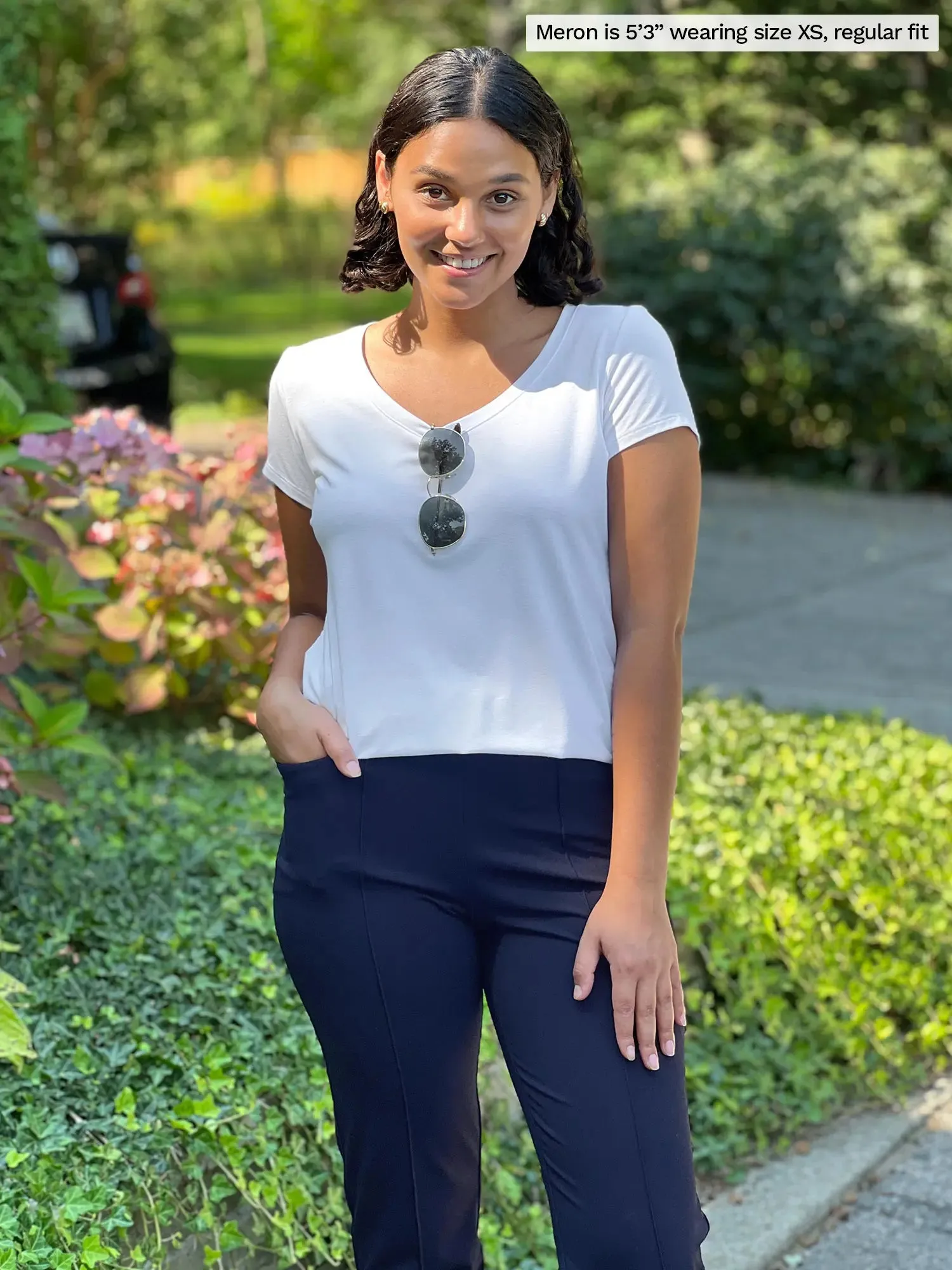 Sutton v-neck classic tee