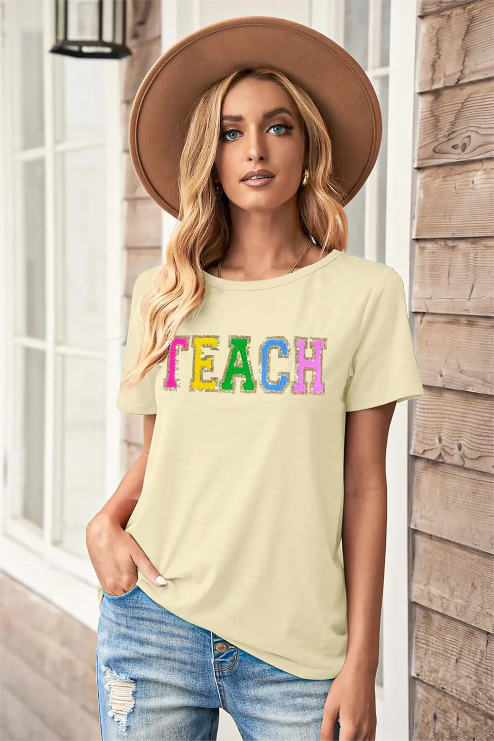 Teacher Shirts Women: Tie Dye Teacher Tshirt Funny Teacher Life Shirt Teacher Tee Tops Short Sleeve Teacher Gifts