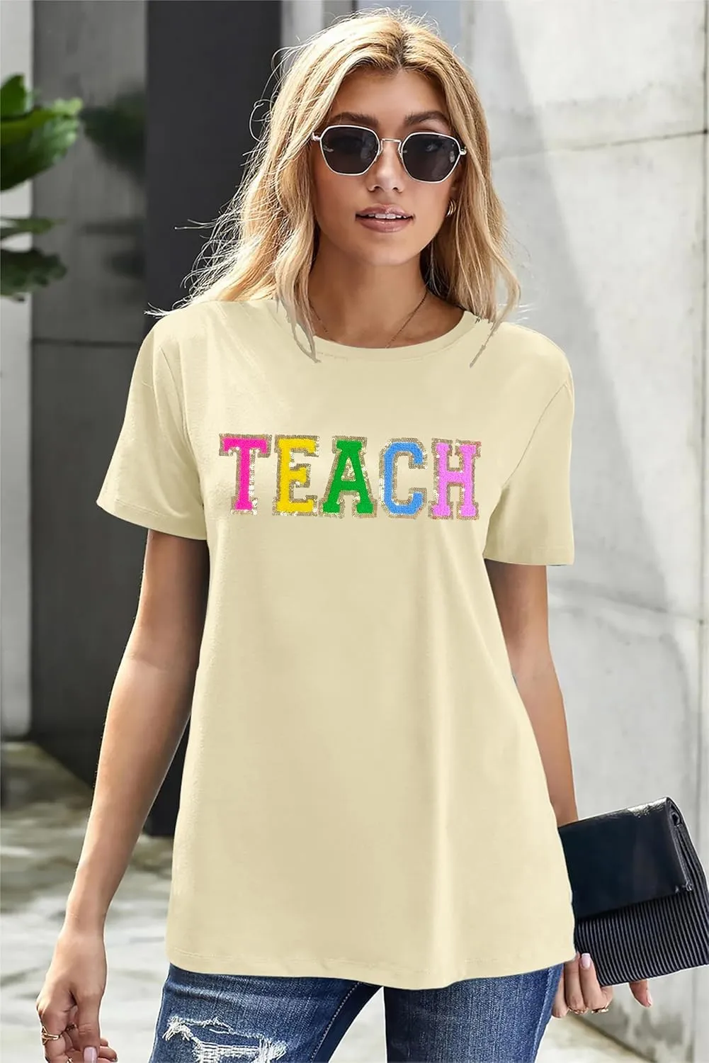 Teacher Shirts Women: Tie Dye Teacher Tshirt Funny Teacher Life Shirt Teacher Tee Tops Short Sleeve Teacher Gifts