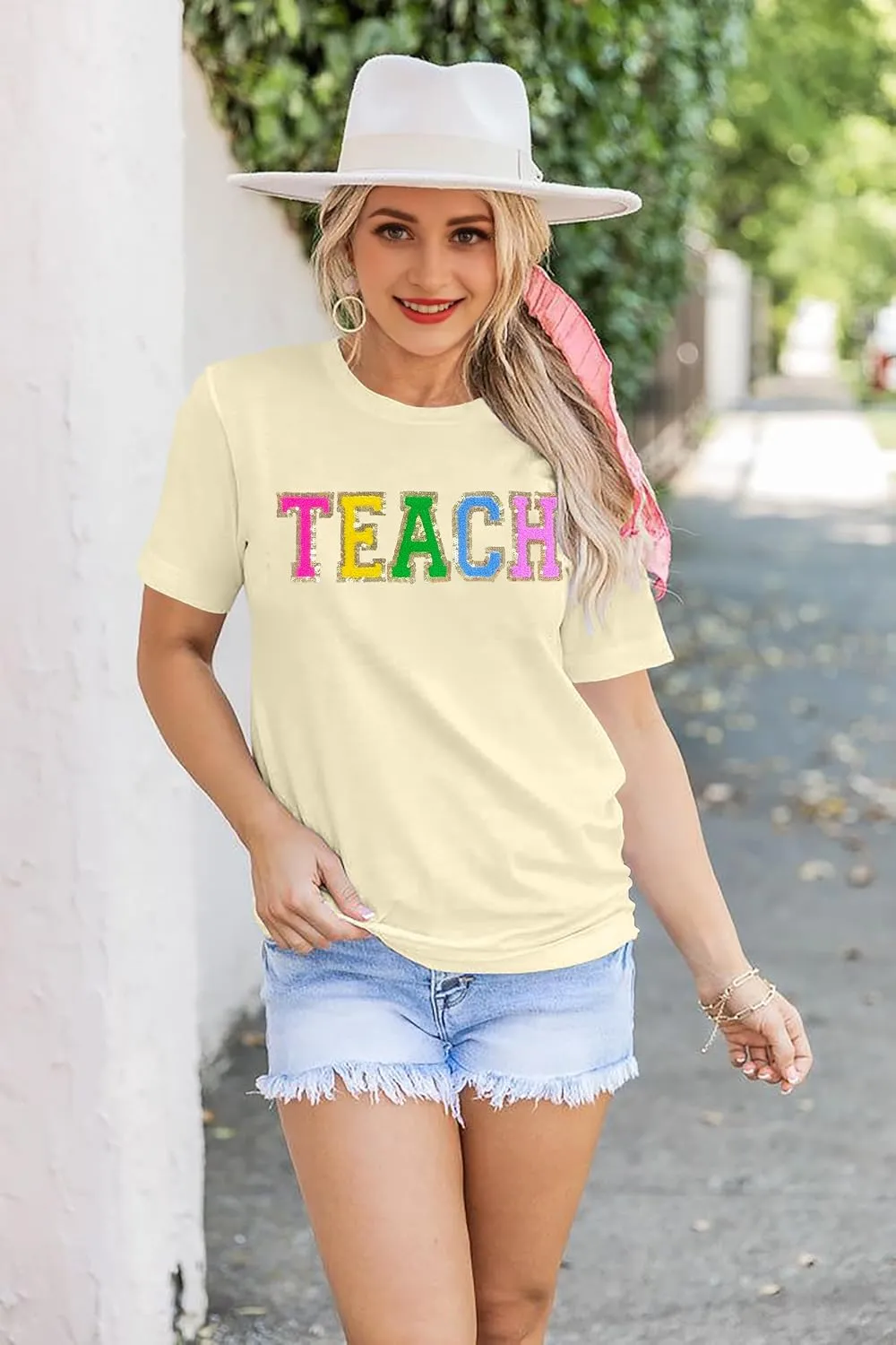 Teacher Shirts Women: Tie Dye Teacher Tshirt Funny Teacher Life Shirt Teacher Tee Tops Short Sleeve Teacher Gifts